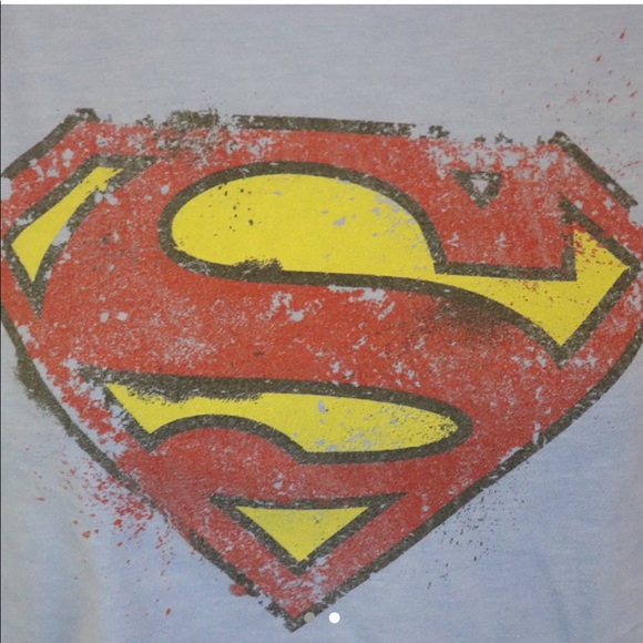 Cropped Superman Tee - Picture 2 of 2